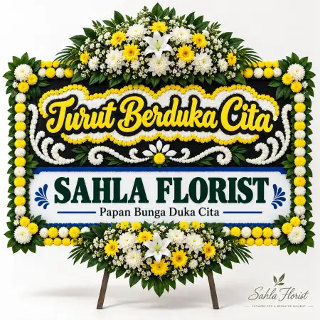 Papan Bunga Duka Deli Serdang